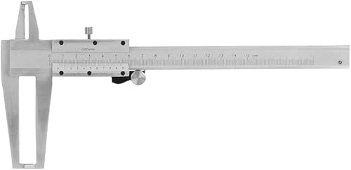 Carbon Steel, Slide Caliper, Vernier Caliper Gauge, Inside Groove Vernier Caliper Inner Micrometer Ruler Measuring Tool 9-150mm - Poueer