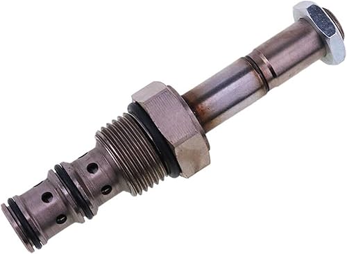 Hydraulic Solenoid Valve Cartridge AT139432 Compatible for John Deere 410D 710D 444H 554G 624H 744H 724J 690D 690ELC - Poueer