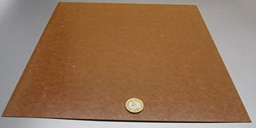 Paper XX Phenolic Sheets.031' (1/32') Thick x 12' x 12', 12 pcs. - Poueer