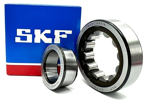 SKF Germany NJ307 ECP C3 Cylindrical Roller Bearing 35X80X21 MM - Poueer