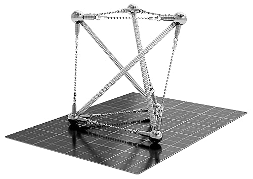 Mola Structural Kit 3 | Magnetic Modular Kit for Engineering and Architecture Education | 205 Pieces + Practical Guide - Poueer