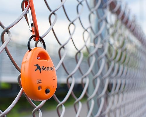 Kestrel Drop D2 Wireless Temperature Humidity Data Logger, Orange - Poueer