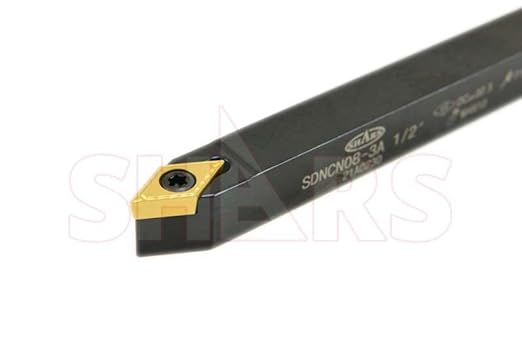 Shars 1/2' x 4' SDJC Turning Tool & 1/2' x 6' SDUCR Indexable Boring Bar 4 pcs Set 404-6578 S] - Poueer