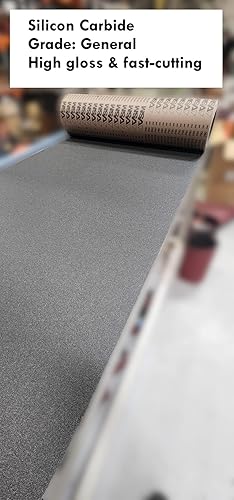 6 inch x 123 inch, 80 Grit, KK752X (General Grade), X-Weight, Aluminum Oxide (A/O), Abrasive Sanding Belts, 10-Pak - Poueer