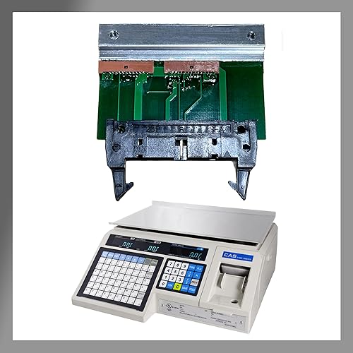 Thermal Head Printer Replacement Part Compatible with CAS LP-1000N, LP-1000NP, LP1000N Bench and Pole Series Scale, Weight Printing Clear Labels - Poueer