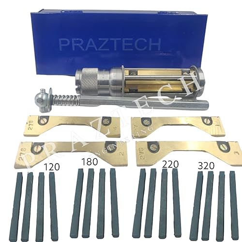 Cylinder Engine Hone Kit 34mm - 60mm Honing Machine + 4 Set of Honing Stones - Poueer