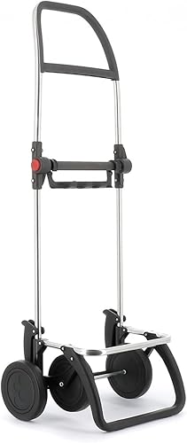 Rolser I-Max MF 4 Wheel Foldable Shopping Trolley - Orange - Poueer