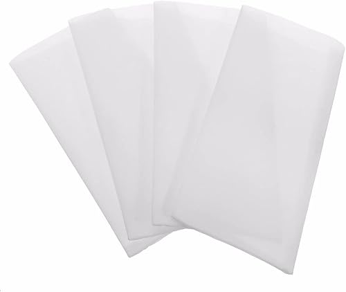 EVOLV Premium Nylon Tea Filter Extraction Press Bags | 2' x 4.5' | 15u | 100 Pack - Poueer