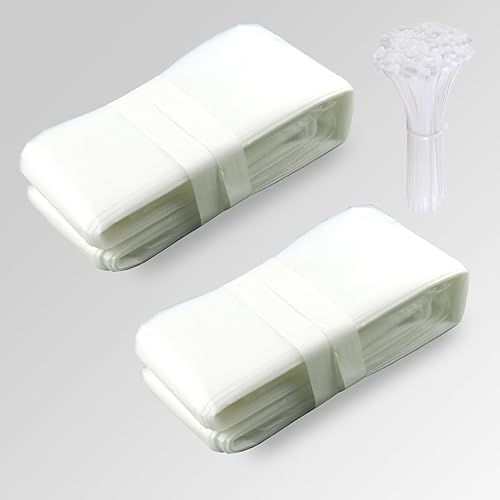 2 Packs 72ft Industrial Vacuums bags C‍ompatible with almost all dust collector Longopac,Supra,Pullman Ermator,Klindex,Nilfisk vacuum - Poueer