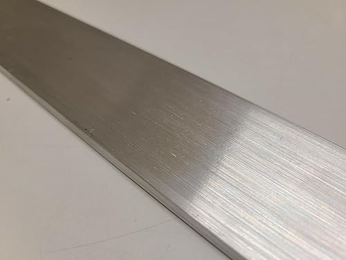 6061 Aluminum Flat Bar, 1/4' x 1-1/2' x 17' long, Solid Stock, Plate, 6 pack - Poueer