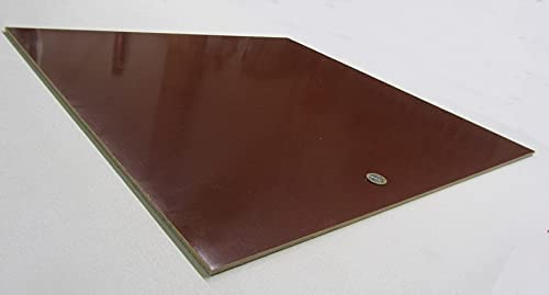 Micarta Canvas CE Phenolic Sheets .188' (3/16') Thick x 24' x 24' - Poueer