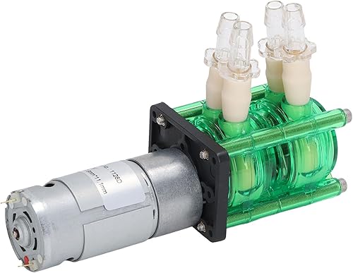 Pump, BPT Green Shell Pipe Double Head Low Noise Oxidation Large for Fine Chemicals (DC24V) - Poueer
