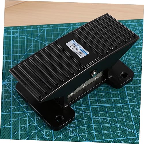 Pneumatic Foot Pedal Valve Momentary Way Position Nonslip Pressure Control Foot Switch for Pneumatic Systems Foot Air Pedal Switch - Poueer