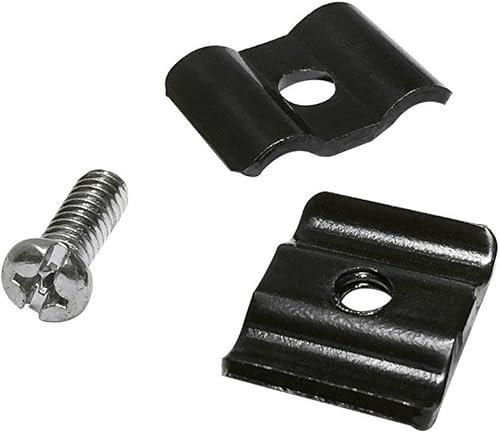 Prolinemax 100 Pc Gloss Black Gridwall Joining Connectors Grid Panel Joiner Clips Joining Clamps - Poueer