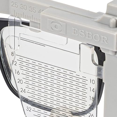 AMUREME PD Meter Ruler Pupilometer Optical Multi Focus Progressive Lens PD&PH Ruler Pupil Height Pupil Distance Meter Tester LY-9F - Poueer