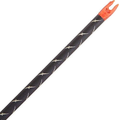 Easton 12 - Pk Full Metal Jacket N - Fused Carbon Shafts Gun Metal Black Finish, 340 - Poueer