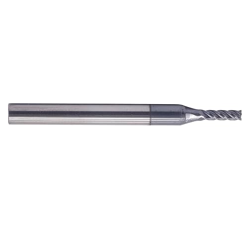 BestParts High Performance 5pcs 7/16' Solid Carbide Square End Mills, AlTiN Coated, 4 Flute, 30 Degree Helix, 7/16' Cutting Diameter, 7/16' Shank Diameter, 1' Length of Cut, 2-3/4' Overall Length - Poueer