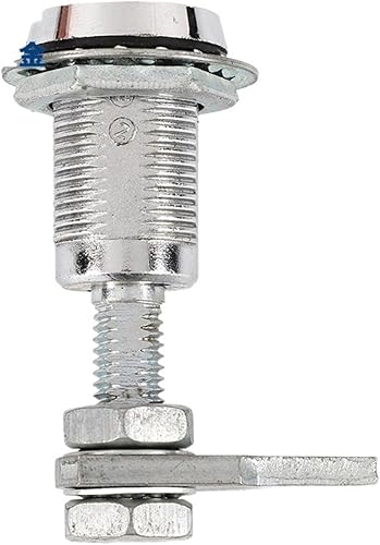 JK620 Manhole Cover Lock Subway Embedded Triangle Tight Lock zinc Alloy Lock Cylindrical Lock Stainless Steel Turn Tongue Lock - Poueer