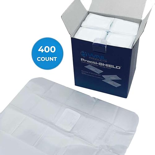 WNL Products WL3120CP CPR Practi-Shield Manikin Training Protector - 200 Shields - Poueer