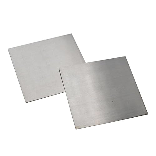 1PCS 100X100MM YG8 Tungsten Steel Plate 2MM-8MM Thick Hard Alloy Tungsten Steel Square Sheet Wear-Resistant Flake Material (Thickness 3MM, 1) - Poueer