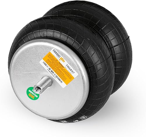 2 PCS TORQUE Double Convoluted Air Spring Bag Replacement For Firestone 6897, W01-358-6897, Goodyear 2B9-229 (2 x TR6897_01_) - Poueer