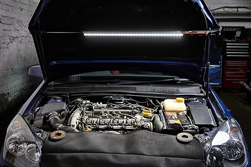 Osram LEDinspect Rechargeable UNDERBONNET Light, 6500K, LED Inspection Lamp, Up to 360° Rotation, Rechargeable Lithium Battery - Poueer