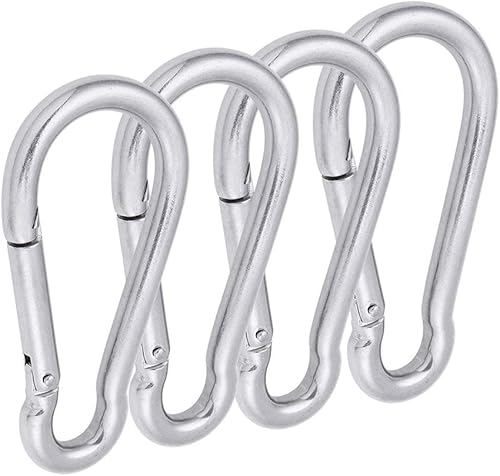 (Pack of 25) 7/16' Zinc-Plated Steel Carabiner Snap Hook, CZCSH7 & 25-SH716 - Sold by Ucostore Only - Poueer