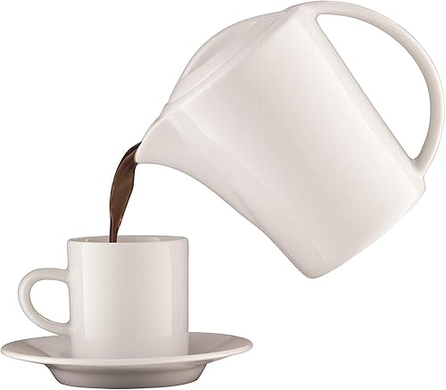 Aerolatte HIC Cafe Porcellana Espresso, Black - Poueer