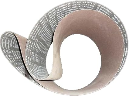 Platen Grinder Sanding Belt 11-7/8' x 89' (40 Grit Zirconia-Alumina w/Aid) - Poueer