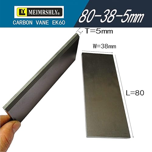 355-65-5mmCarbon Vane 90136701005 WN124-196 for Becker Pump DTLF&VTLF250 360 2.200 2.250 DVTLF2.250 - Poueer