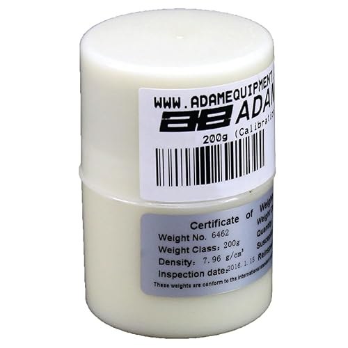 Adam Equipment ASTM 2-200g - ASTM Weights - Capacity: 200g, Readability - Poueer