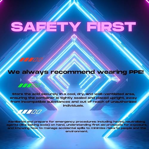 Phosphoric Acid 30% - 4 Gallon Case - Industrial-Grade Acidifier & Rust Remover - Effective Cleaning Agent & pH Adjuster - Poueer