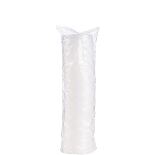 DART 8SL Plastic Cold Cup Lids, Fits 8-9oz Cups, Translucent (Case of 1000) - Poueer