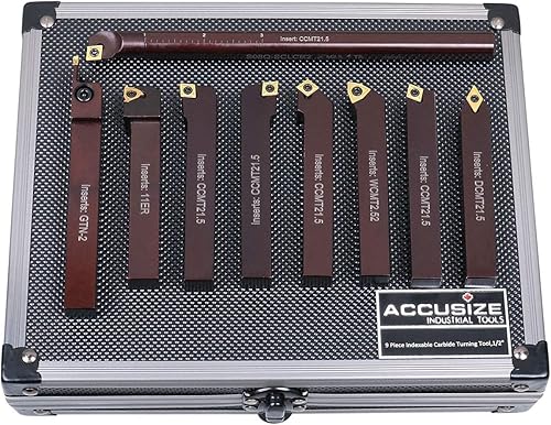 with 10 Replacements of Carbide Inserts - Poueer