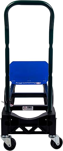 400 lb Capacity Ultra Lightweight Super Strong Nylon Convertible Hand Truck & Dolly - Poueer