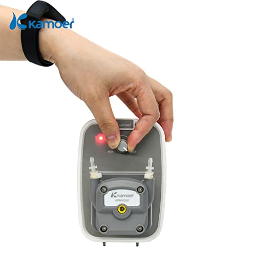 Kamoer KCP200 Automatic Circulation high Flow peristaltic dosing Pump 24v 100~200ml/min with Adjustable Flow Rate BPT 3.2 * 6.4mm - Poueer
