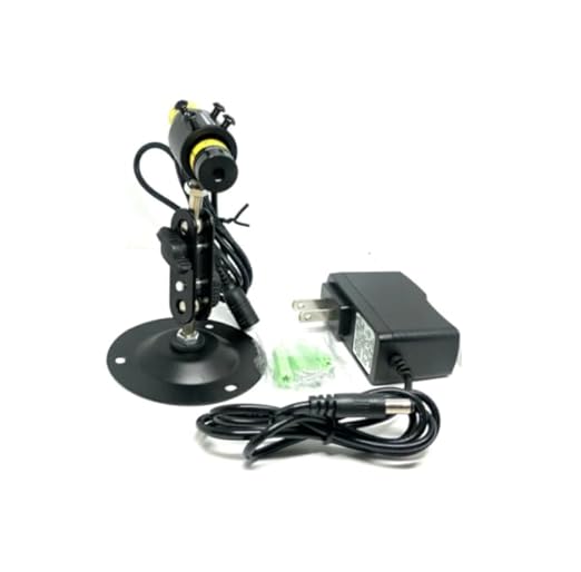 445nm 450nm -100 Dot/Line/Cross Blue Laser Diode Module Laser Swamp Pond Halloween Ghost House 16 * 68 (Line) - Poueer