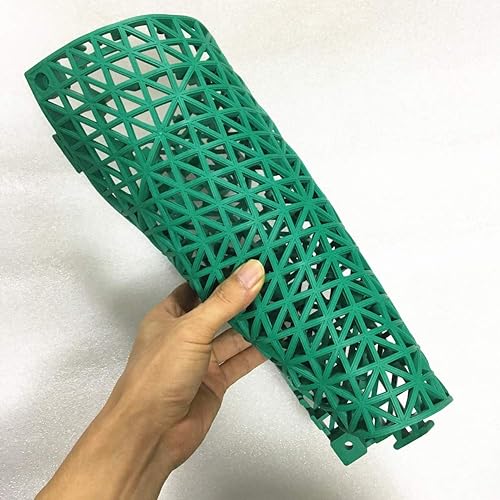 12 Pack Modular Interlocking Cushion 11.5' x 11.5' Mat Floor Tile Mats Drain Pool Patio Balcony Yard Pet Area Washer Pad(Green) - Poueer
