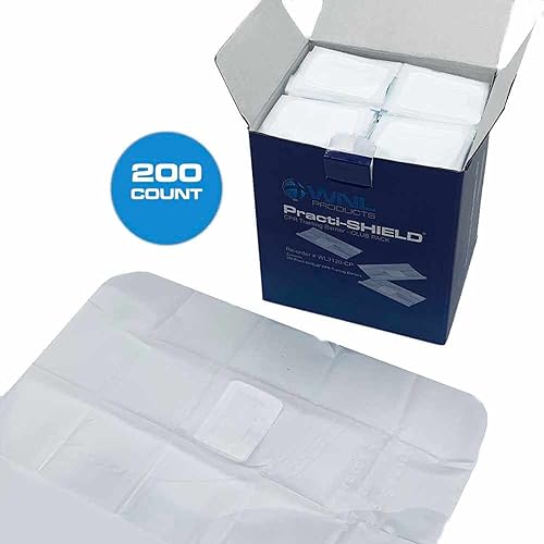 WNL Products WL3120CP CPR Practi-Shield Manikin Training Protector - 200 Shields - Poueer