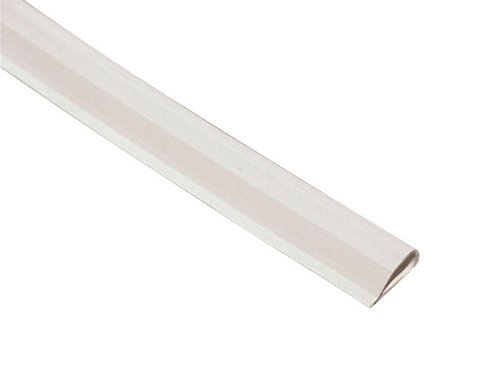 Pemko - S88W25 SiliconSeal Adhesive-Backed Fire/Smoke Gasketing, White Silicone, 0.5' W x 0.25' H x 25' L - Poueer