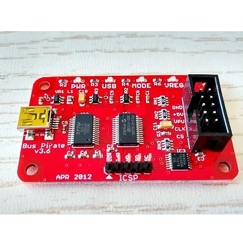 Bus Pirate v3.6 General Serial Bus Pirate V3.6 Simulation Debugger Downloader Burning V3.6A V3.0 - Poueer