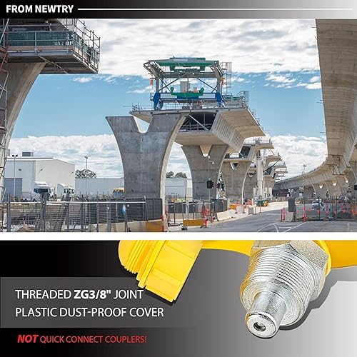 NEWTRY 20T Low Profile Hydraulic Jack Porta Power Kit + CP-180 Manual Hydraulic Hand Pump, Industrial Mini Hydraulic Cylinder, Stroke 0.47” - Poueer