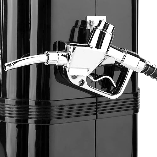 Beverage Pump Dispenser, 1000cc Double Guns Wine Beverage Pump Liquor Alcohol Beer Dispenser Beer Pump(black) (Black) - Poueer