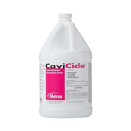 Cavicide 01CD078128 Metrex Model 13-1000 CaviCide Surface Disinfectant/Decontaminant Cleaner, 1 Gallon - Poueer