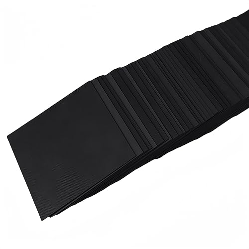 5Pcs Electrode Graphite Sheet, high-Purity Graphite Plate, electrolytic Cell Anode Cathode, for electrochemical Research Experiments (100x100mm, 1mm Thick) - Poueer