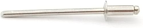 EAGLE 1: Stainless steel Rivets 1/8' x 1/4' (#43) (250, Light Stone) - Poueer