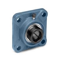 Flange Bearing, 4-Bolt, Ball, 1-1/4' Bore - Poueer