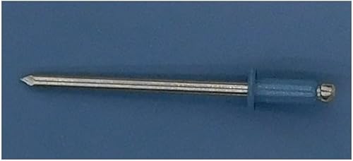EAGLE 1: Stainless steel Rivets 1/8' x 1/4' (#43) (250, Light Stone) - Poueer