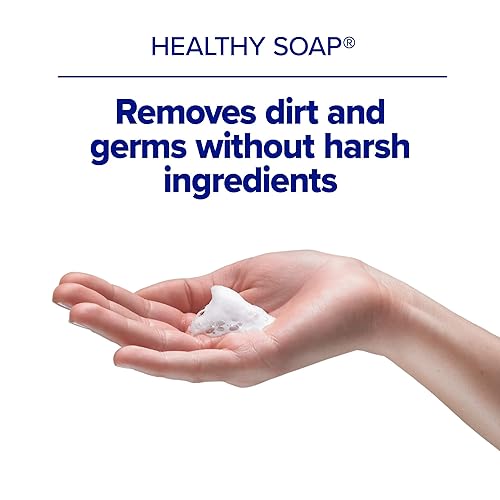 PURELL HEALTHY SOAP Fresh Scent Foam, 2000 mL Foam Hand Soap Refill for PURELL FMX-20 Manual Soap Dispenser (Pack of 2) – 5215-02 - Manufactured by GOJO, Inc. - Poueer