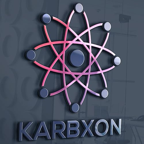 (1 ft -25 ft Rolls) KARBXON - 12 in - Carbon Fiber Aramid Fabric - RED - 3K - 240g/meter - Twill Weave - Advanced Cloth Fabric - Rolled 12” Wide Hemmed Fabric for Repair, Drones, RC & DIY Projects - Poueer
